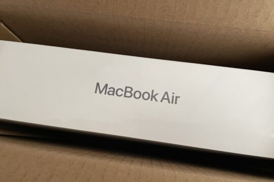 Apple Store Onlineで注文したApple Silicon搭載MacBook Airが届くまでの日数
