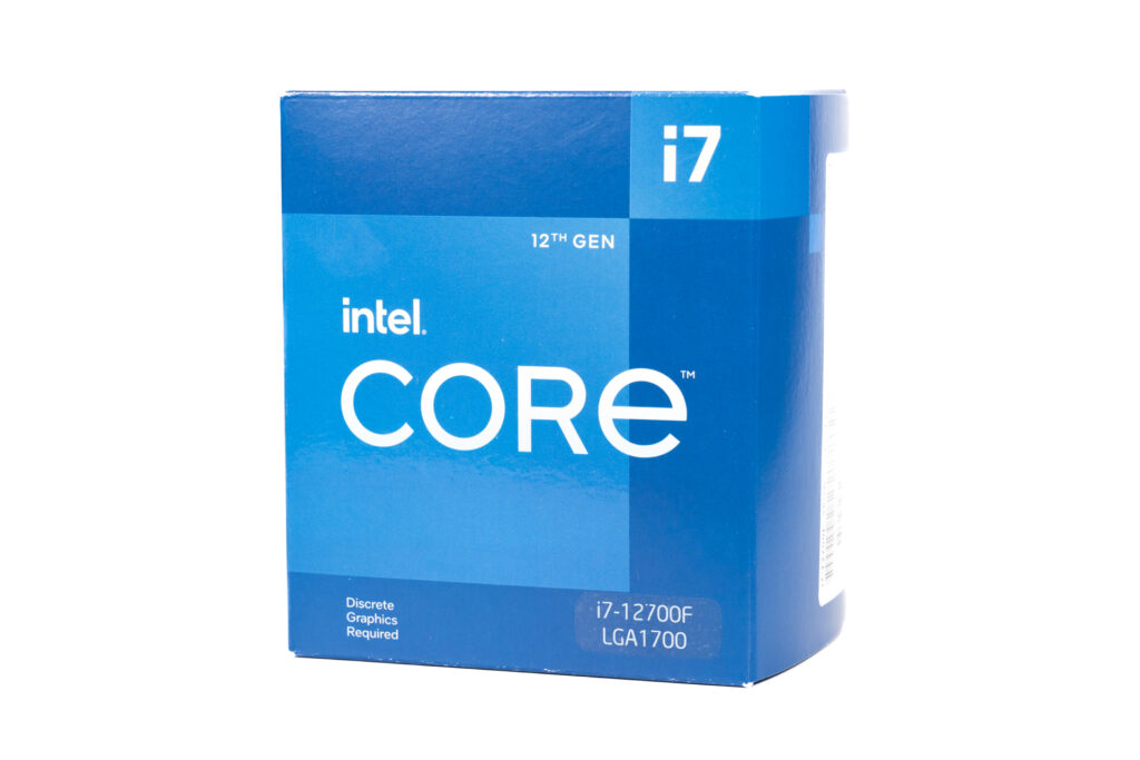 Intel Core i7-12700F パッケージ